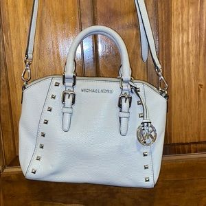 Gray Michael Kors Purse